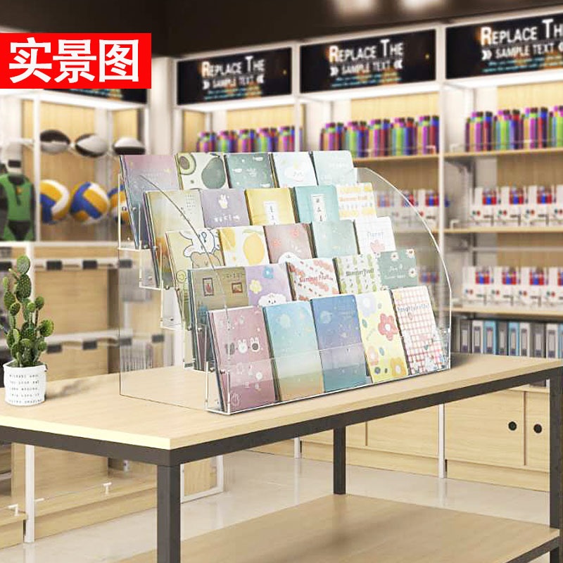 아크릴 카드진열대 스탠드 디스플레이 문구점 60권 3단 - 상세 이미지 3