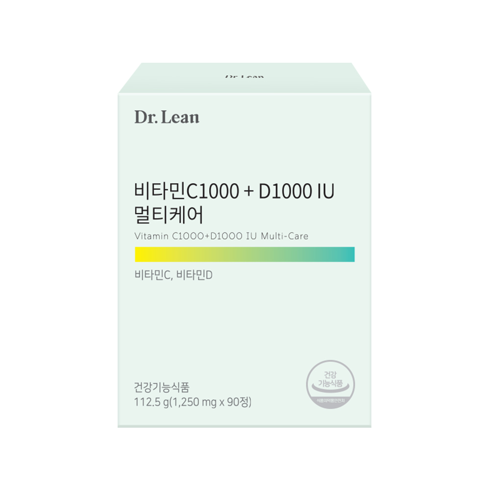 [12개월] 닥터린 비타민C1000 + D1000 IU 멀티케어 90정, 4개 - 상세 이미지 3