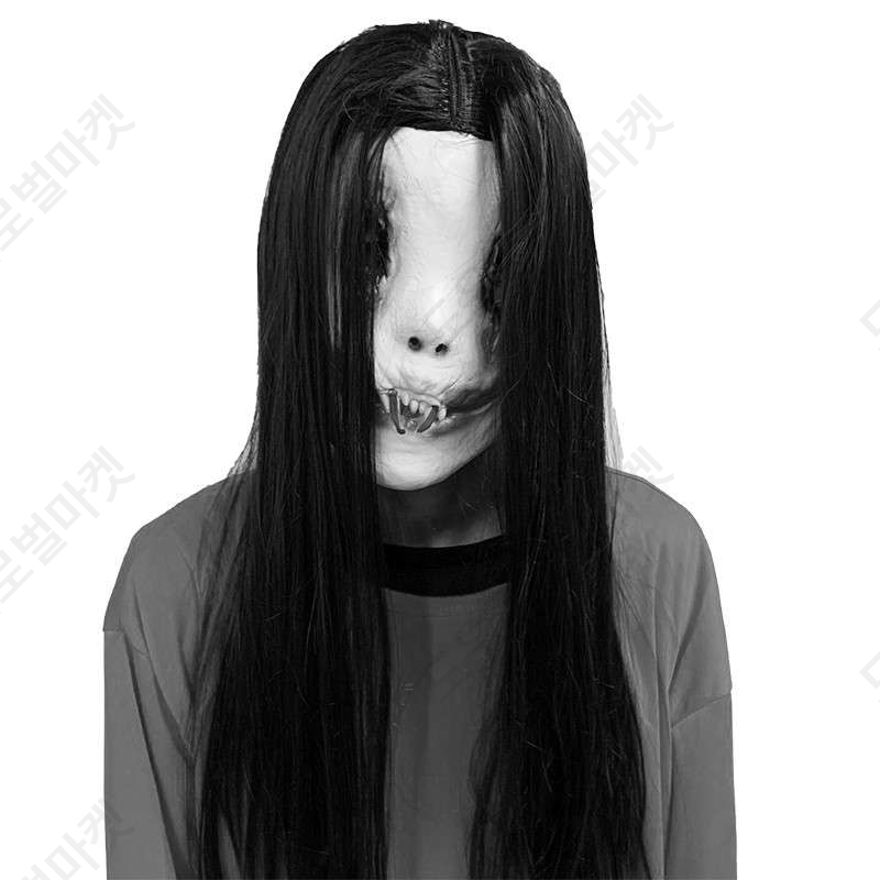 귀신분장 가면 마스크 할로윈 코스프레 공포 소품 - 상세 이미지 3