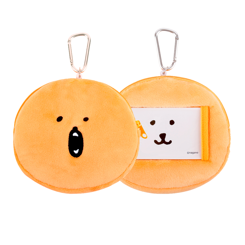 담곰이 얼굴 파우치 농담곰 릴패스 봉제 동전지갑 캐릭터 굿즈 - 상세 이미지 5
