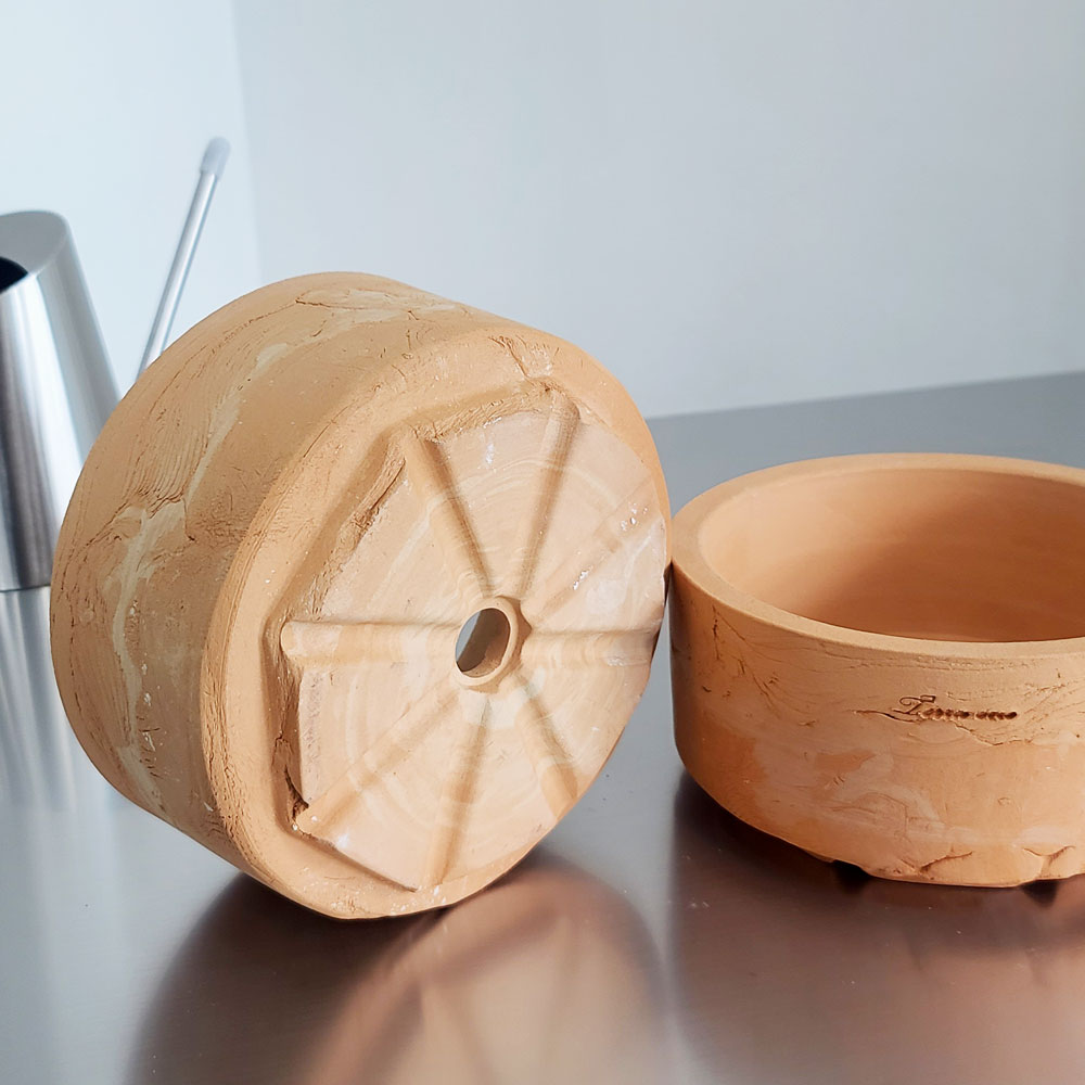 테라원 두툼 빈티지 토분 분재형 19호 19x9cm - 상세 이미지 3