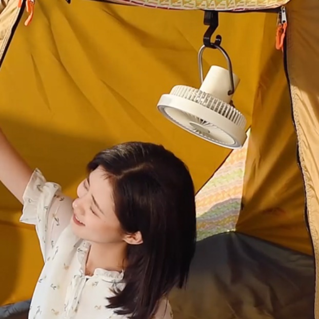 텐트 선풍기 천정 선풍기 무선 실링팬 소형 천장형 선풍기