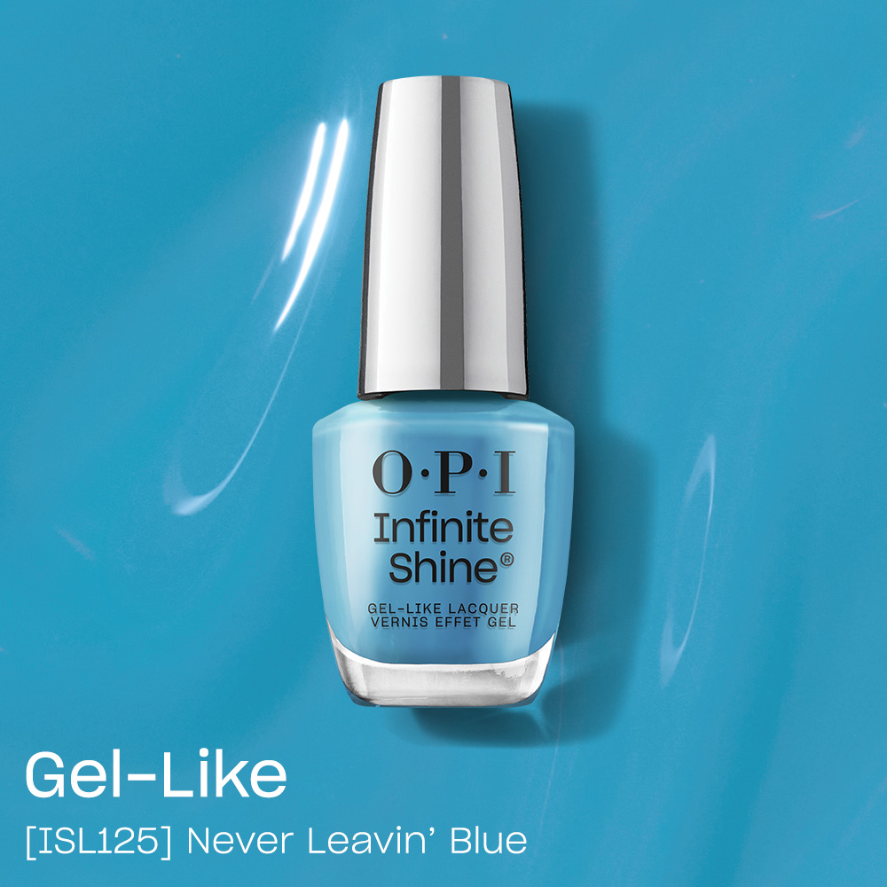[OPI][인피니트샤인 Gel-Like] ISL 125 - Never Leavin` Blue - 상품 이미지