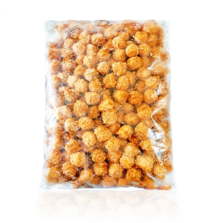 치킨팝콘 닭강정볼 2kg 아이들간식 팝콘치킨 냉동간식 국산 - 상품 이미지