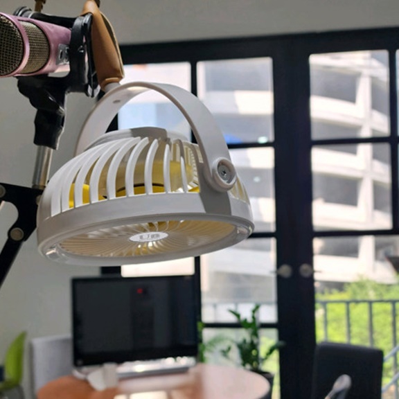 천정 선풍기 소형 천장형 선풍기 텐트 선풍기 무선 실링팬