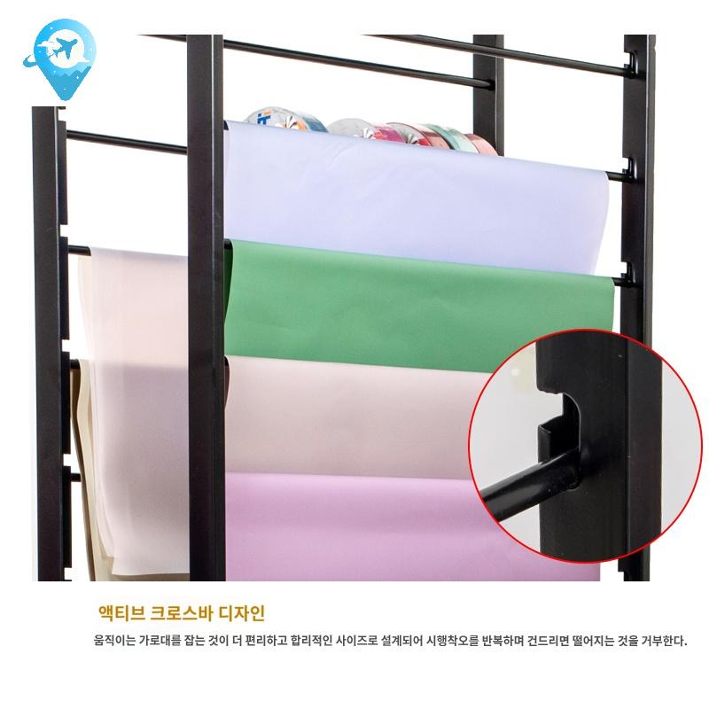 테이프 걸이 꽃가게 리본걸이 재료 리본 색화지 포장지 거치대 - 상세 이미지 3