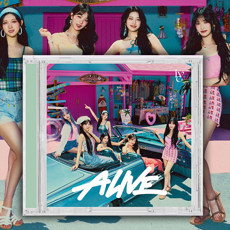 아이브 일본 앨범 초판 CRUSH 크러쉬 ALIVE 얼라이브IVE 단체 일반반 노래 굿즈 - 메인 이미지