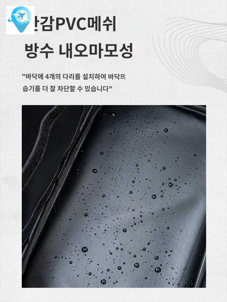 캠핑쓰레기통 밀리터리 다용도 파우치 그린 방수 텐트가방 양산고무신 - 상세 이미지 3