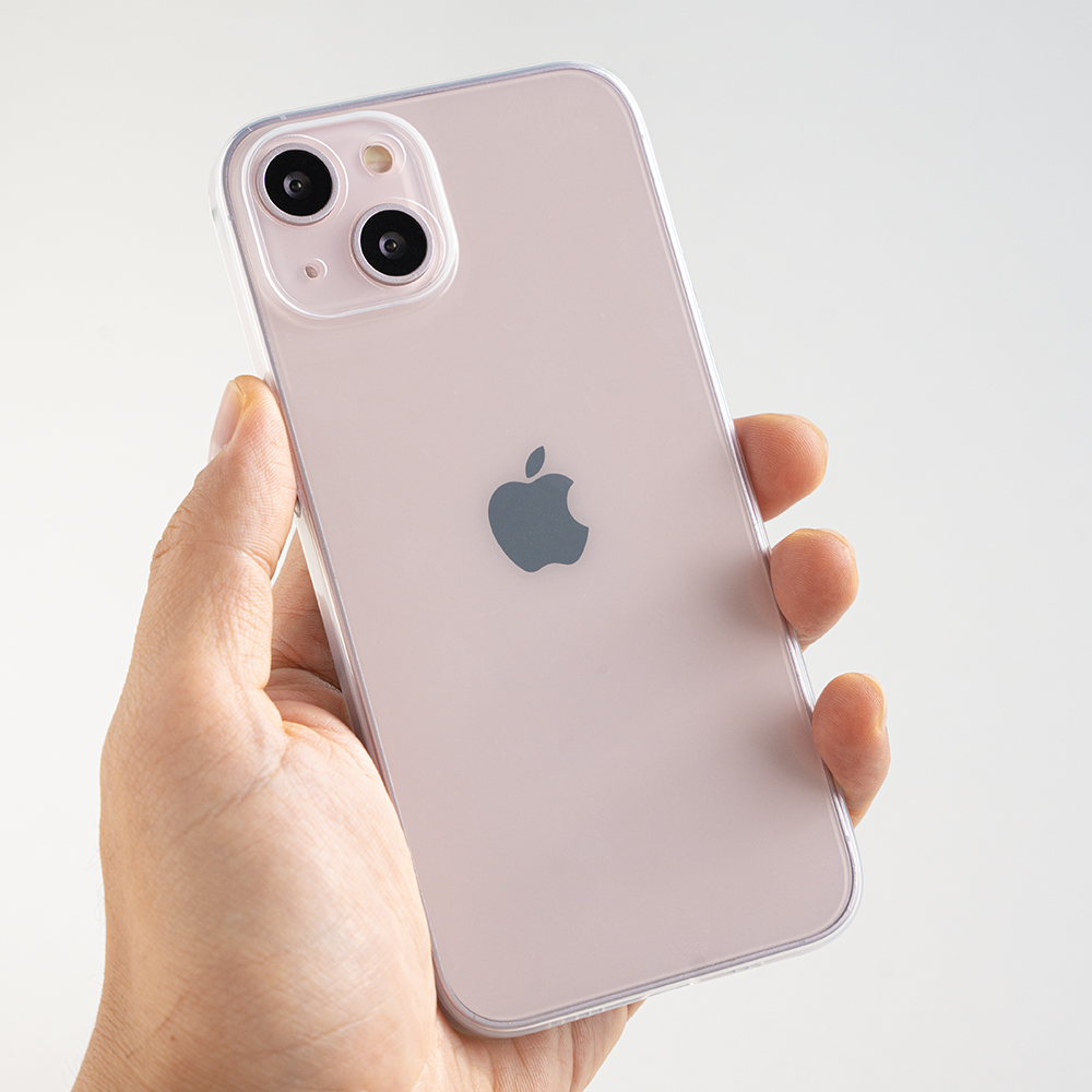 변색없는 아이폰 얇은 생폰 슬림 케이스 투명, 아이폰13 미니