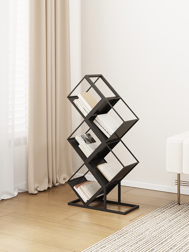 가정용 접이식 잡지 거치대 브로슈어 진열대 가판대 꽂이 코너 스토리지 - 상세 이미지 3