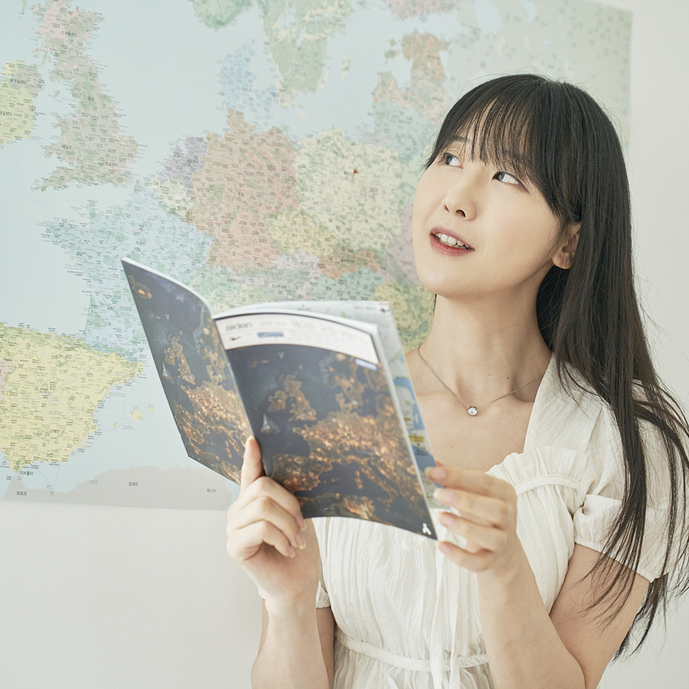 에이든 유럽지도 포스터 전도 세로 가로 양면 - 크게 보기 한글 32개 전체 도시 고화질 이미지 7