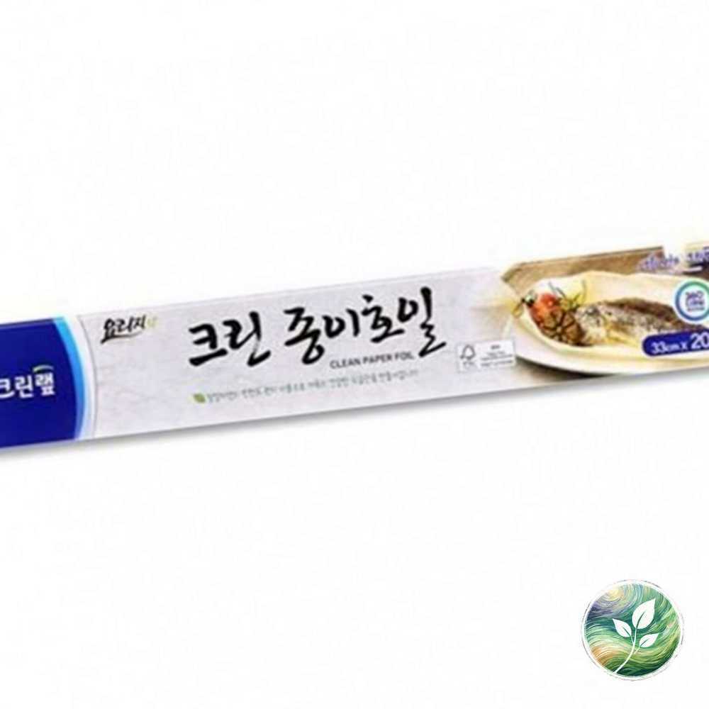 쿠킹 종이호일 오븐 프라이 기름종이 에어 빵팬 33cmx20m : 청초들마켓