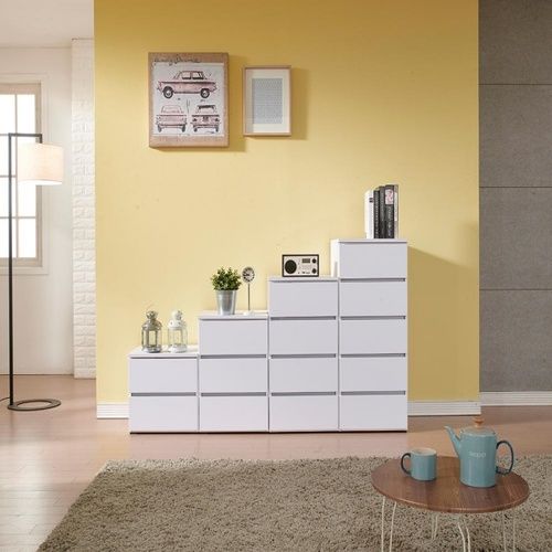 이정가구 루나 2단 3단 4단 5단 틈새 미니 협탁 서랍장 400