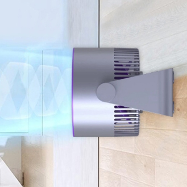 bldc 주방 벽걸이 선풍기 벽 부착 선풍기 화장실 미니 선풍기