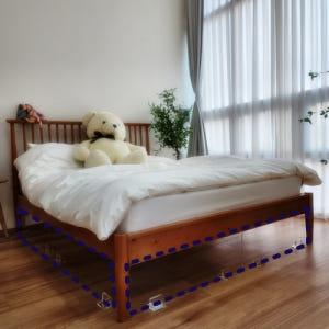 고양이 침대밑 쇼파밑 가림막 펜스 강아지 아크릴 가림판 투명 울타리 고양... 솔직 후기 | 실제 사용자 리뷰 총정리 - 상품 이미지 1