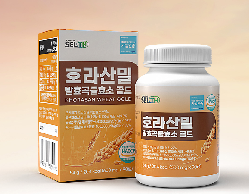카무트곡물효소골드2박스 트리플발효 역가수치높은 카무드 180정 - 상세 이미지 2