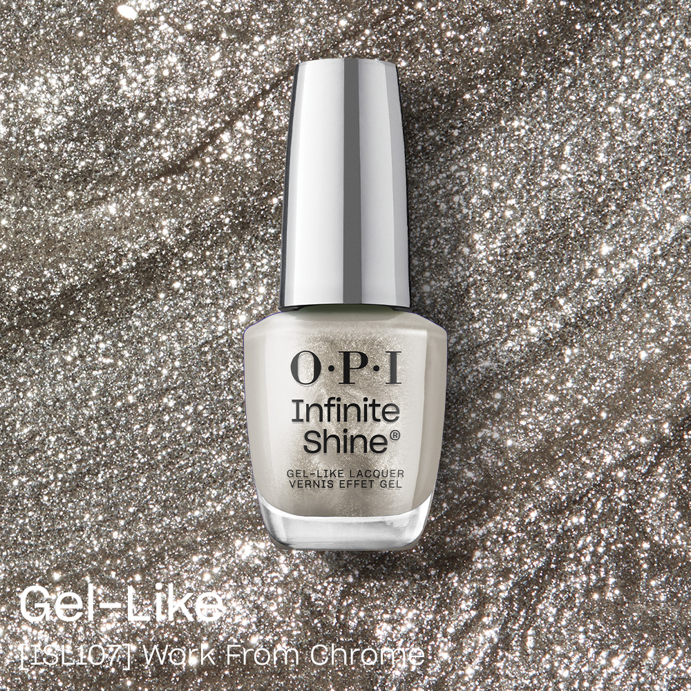 [OPI][인피니트샤인 Gel-Like] ISL 107 - Work From Chrome - 상품 이미지