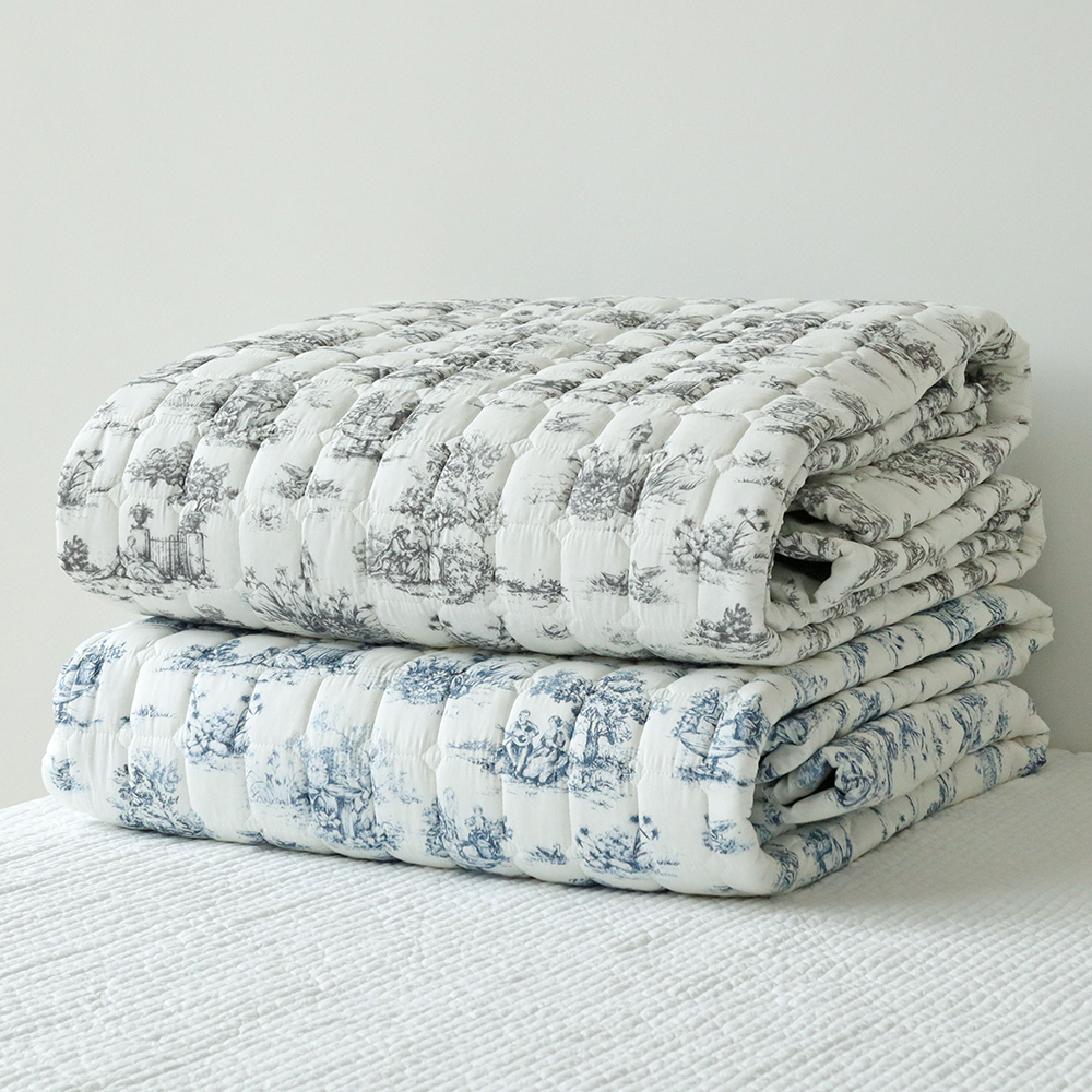 클로이 명화 모달 100 먼지없는 미끄럼방지 고정밴드 사계절 침대패드 Q