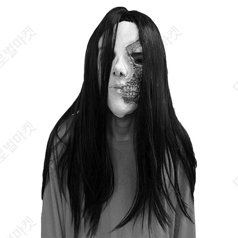 귀신분장 가면 마스크 할로윈 코스프레 공포 소품 - 상세 이미지 5