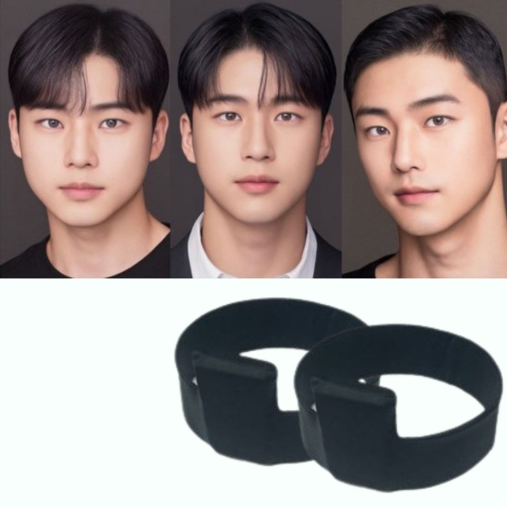 편리연구소 가르마 집게 헤어밴드 남자 옆머리 누르기 앞머리 다운펌 기계 머리누르기 특허등록 - 상세 이미지 3