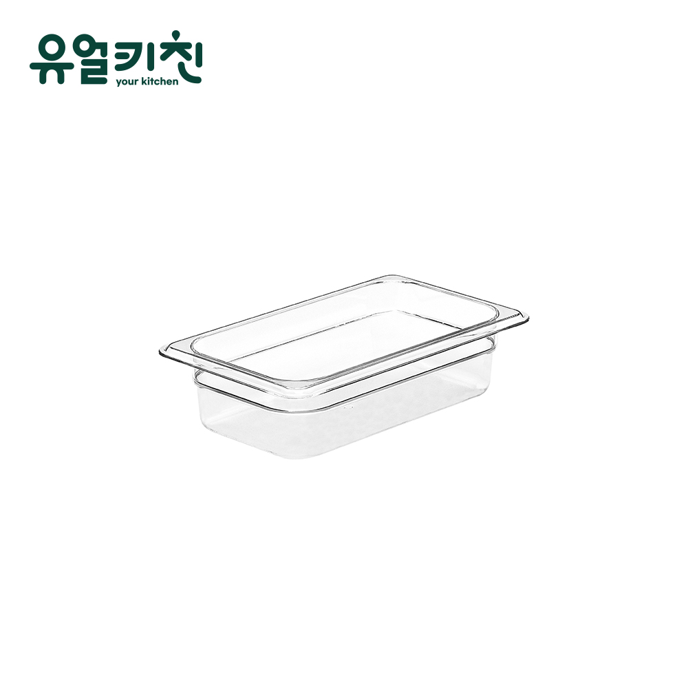 PC밧드 사각 플라스틱통 업소용 정리용기 2 1/4 - 메인 이미지