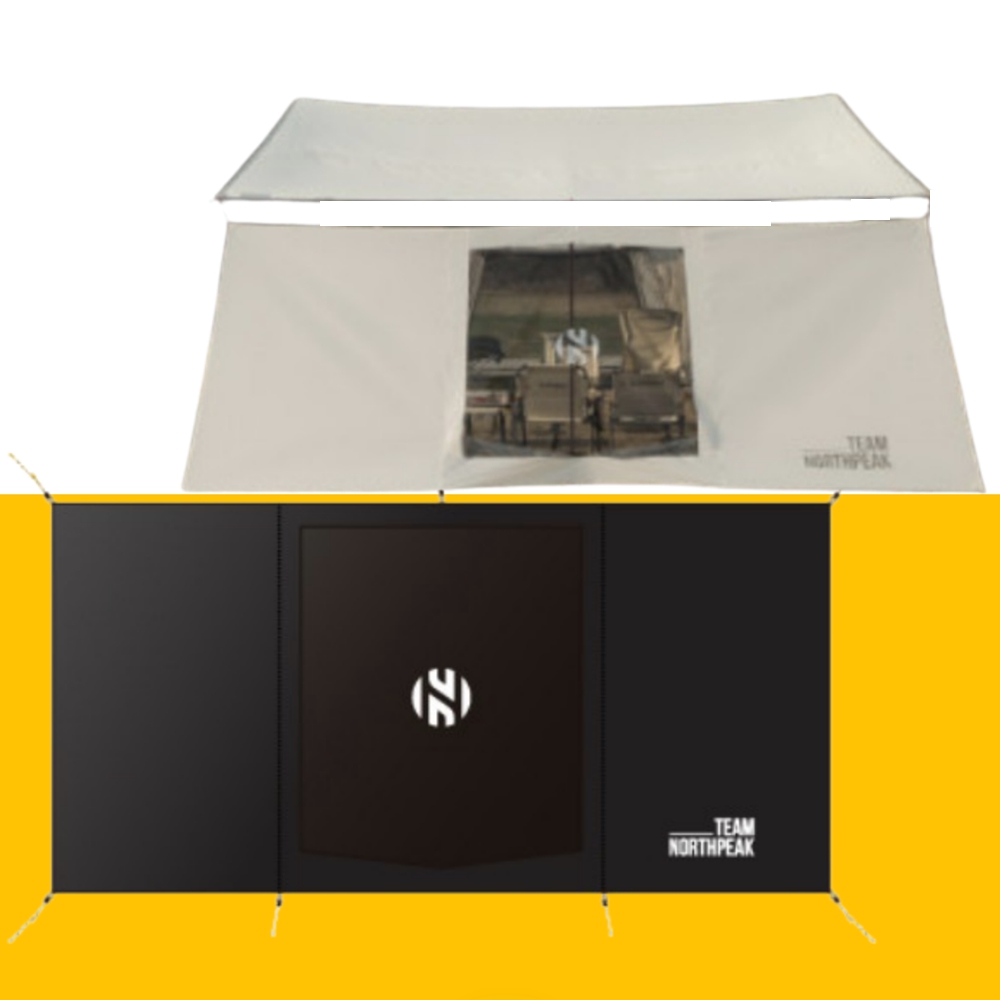 노스피크 윈드스크린 사이드월 타프 루나 렉타타프 호환 L