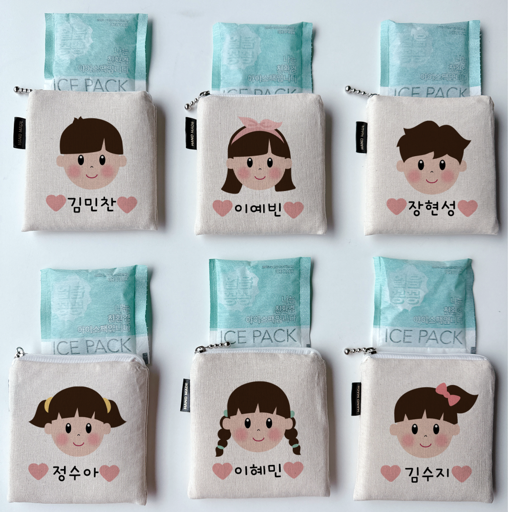 NEW캐릭터보냉약파우치 어린이집어린이날선물 유치원 어린이집준비물 졸업 입학 수료 단체선물 - 상품 이미지