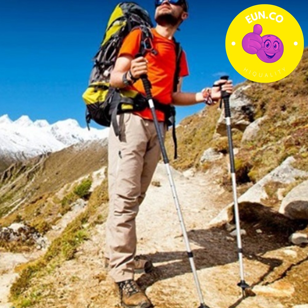 노인용 등산 지팡이 가벼운 중년 등산용 스틱 폴대