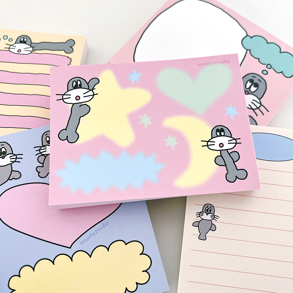 프레디 메모패드 / 떡메모지 공시생 떡메 제품 이미지