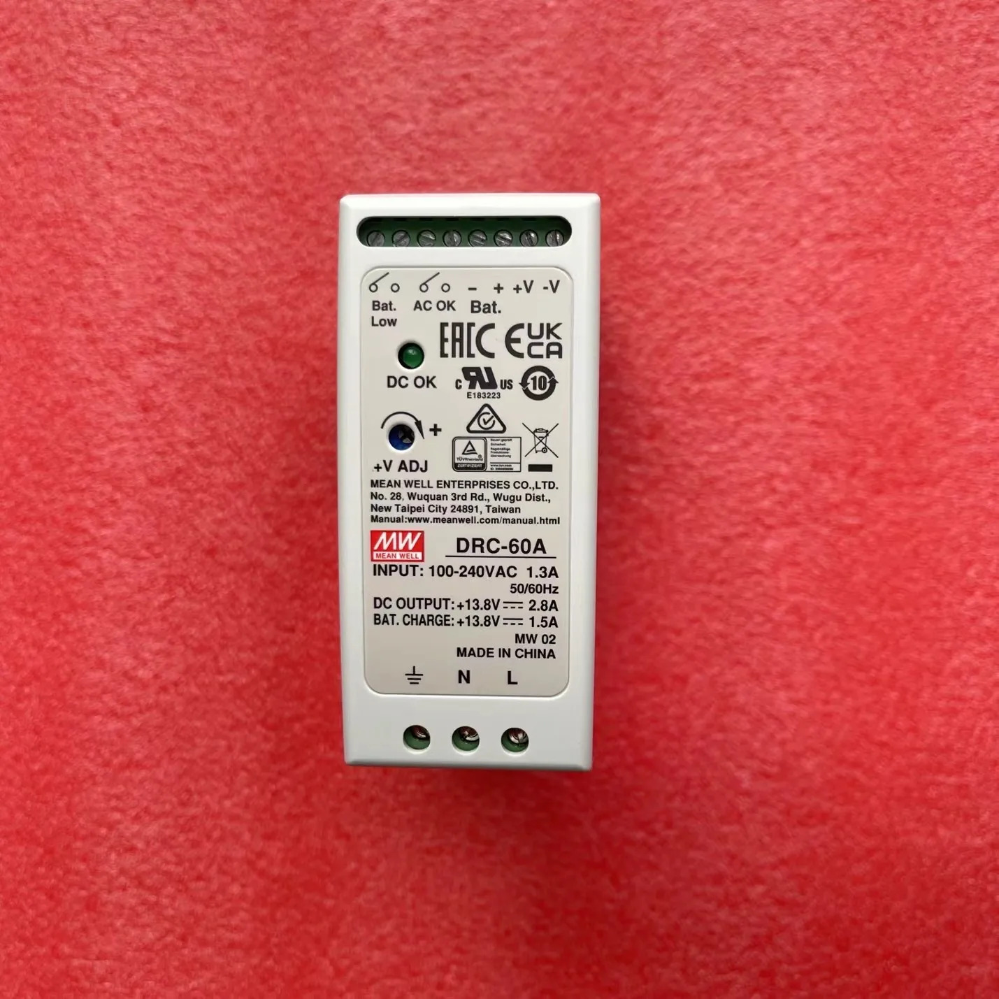 잘 LIMENTATORE DRC-60 DRC-60A를 의미  13.8V DRC-60B 27.6V 민웰 60W