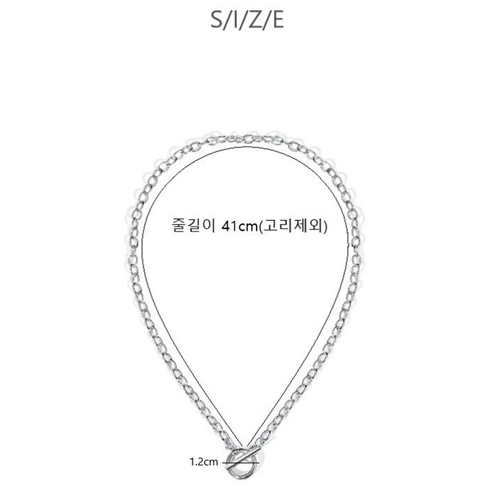 여성 은목걸이 925 은체인줄 레이어드 리본 하트 실버 골드 금 롱 - 상세 이미지 5