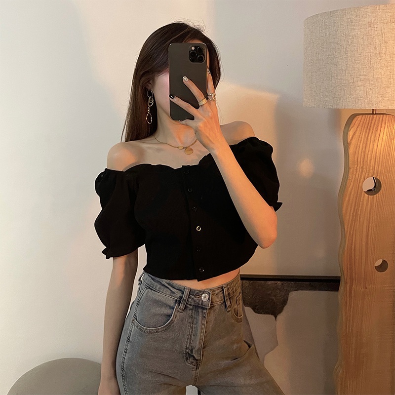 라디오스타 877화 윤세아 블라우스 셔츠 오프숄더 프렌치 의상 옷 패션 - 상품 이미지