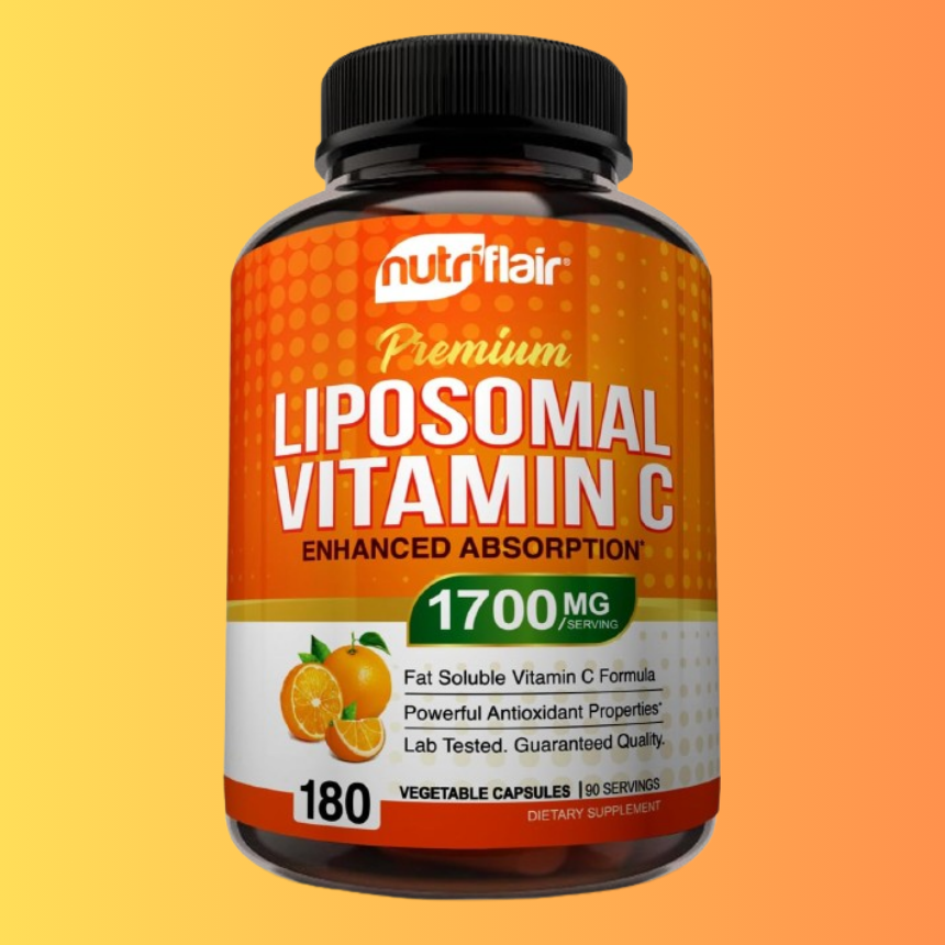 뉴트리플레어 리포좀 비타민C 1700mg 180캡슐 고함량 대용량 리포조말 비타민씨