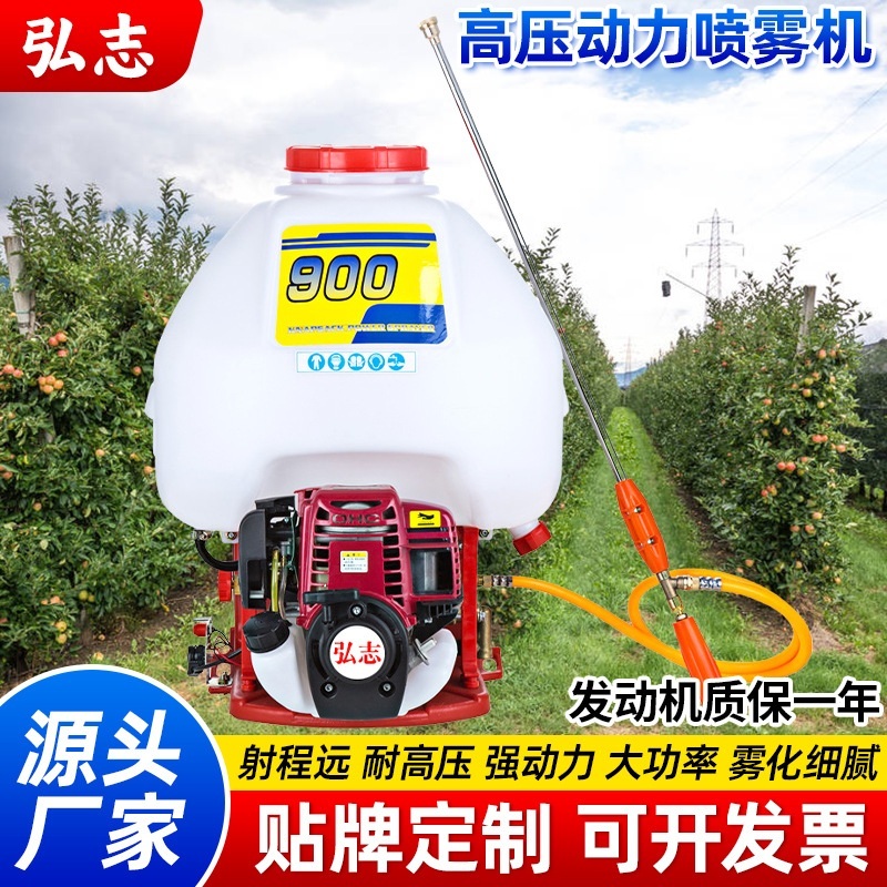 엔진농약분무기 동력 살수기 배낭 가솔린 비료 스프레이 20L 4행정 139 엔진 - 상세 이미지 2