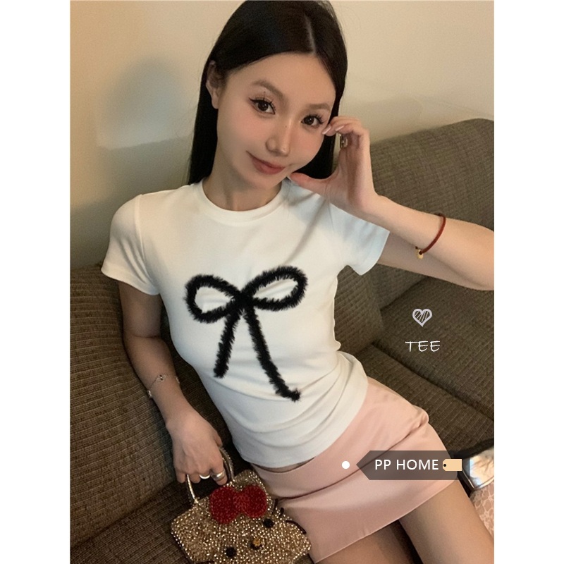 언니네 산지직송 5화 안은진 반팔 티셔츠 프린트 슬림핏 의상 옷 패션 - 상세 이미지 2