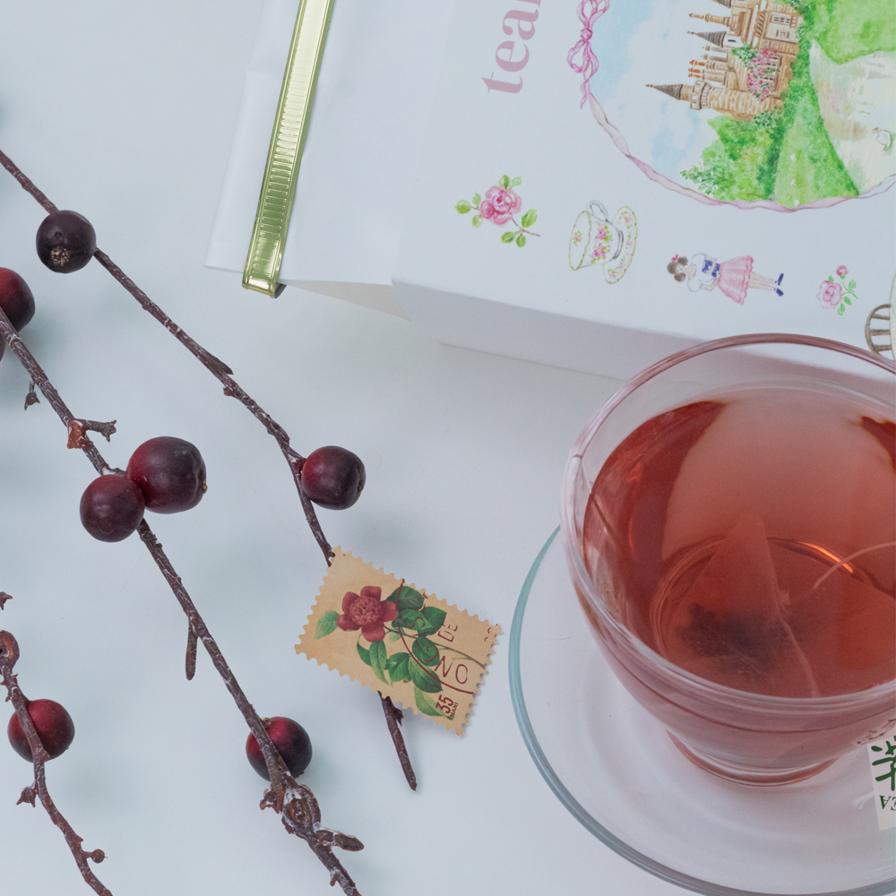 티하이 로즈힙 차 티 생분해 티백 50개