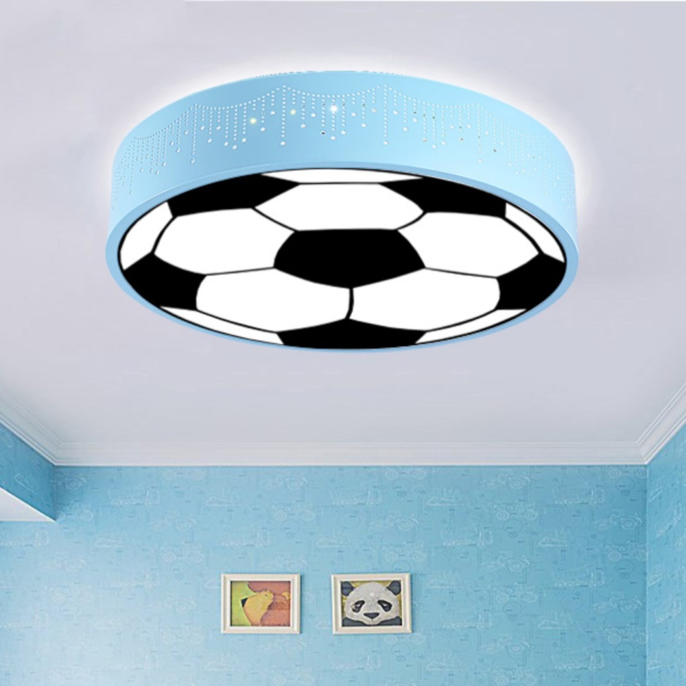 LED 축구공 방등 천장 조명 농구공 남자아이방 꾸미기 인테리어 눈보호램프 40CM 4종 - 상품 이미지