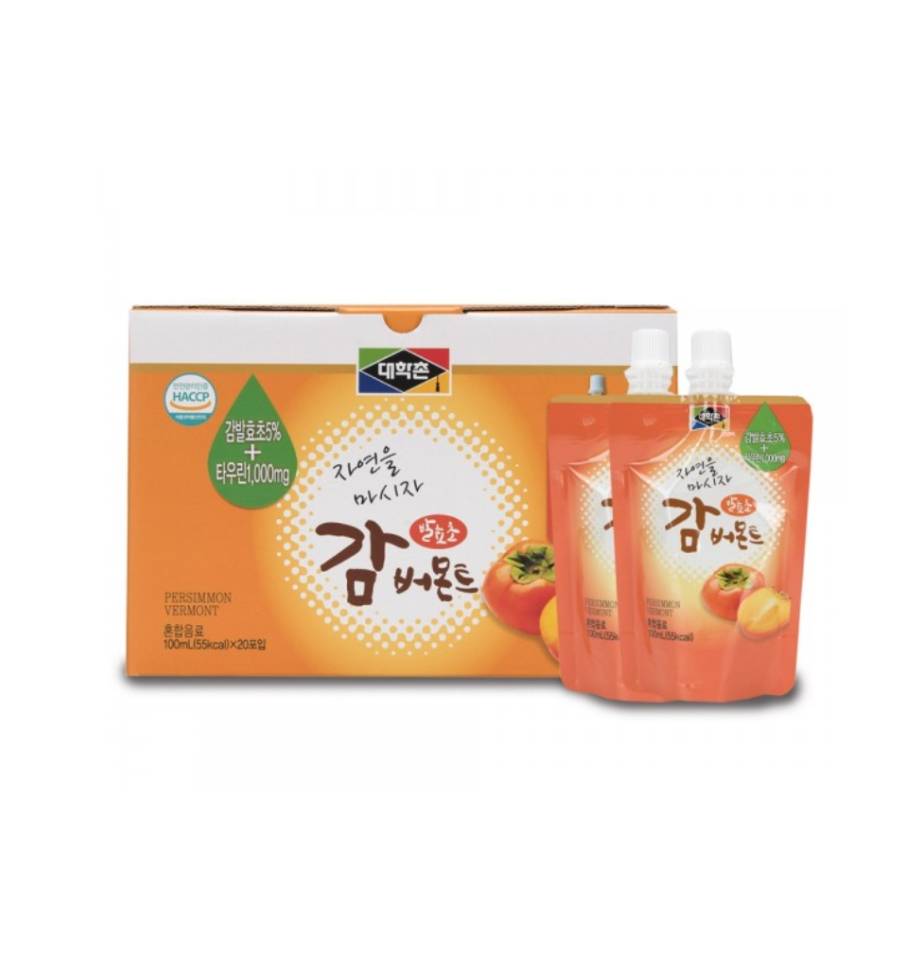 식이섬유로 가벼운 건강하게 마시는 감발발효 음료 감발효초버몬트 50개 - 상세 이미지 2