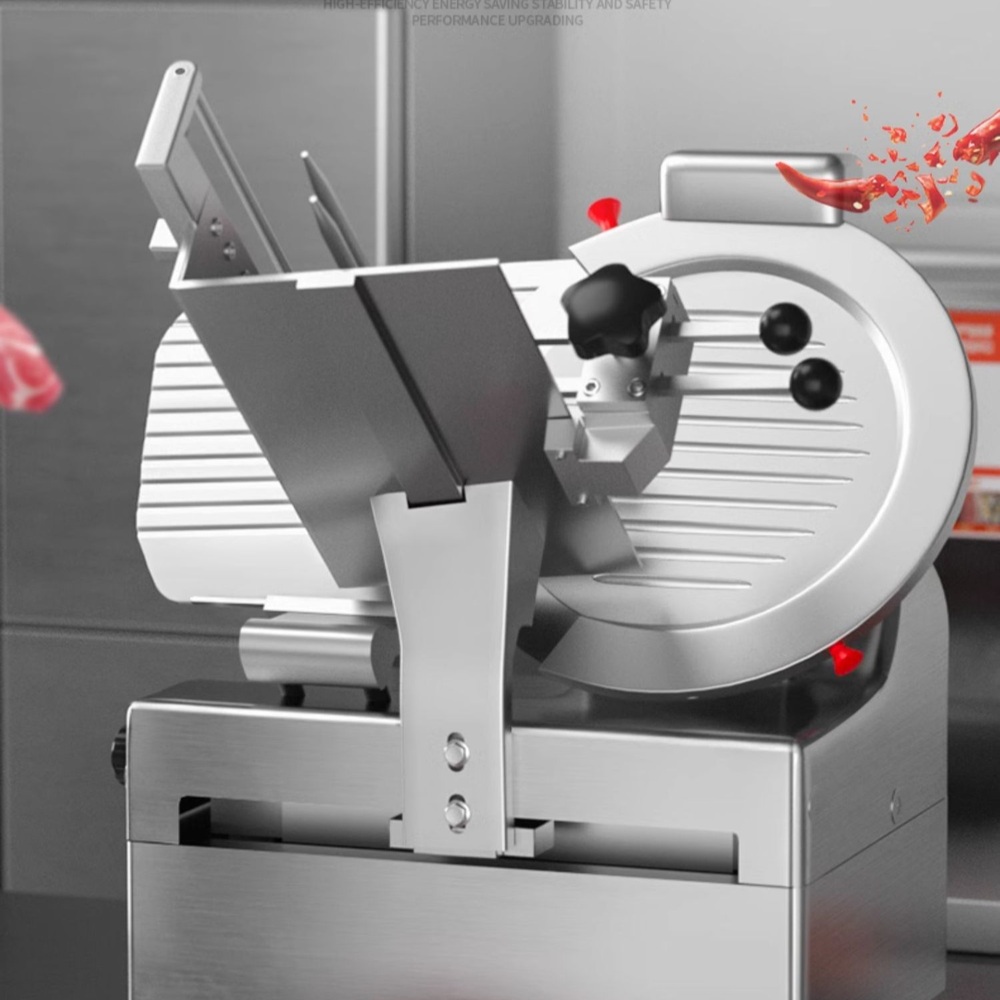 상업용 고기 슬라이서 후지 냉동 세절기 쇠고기 양고기 반자동 업소용