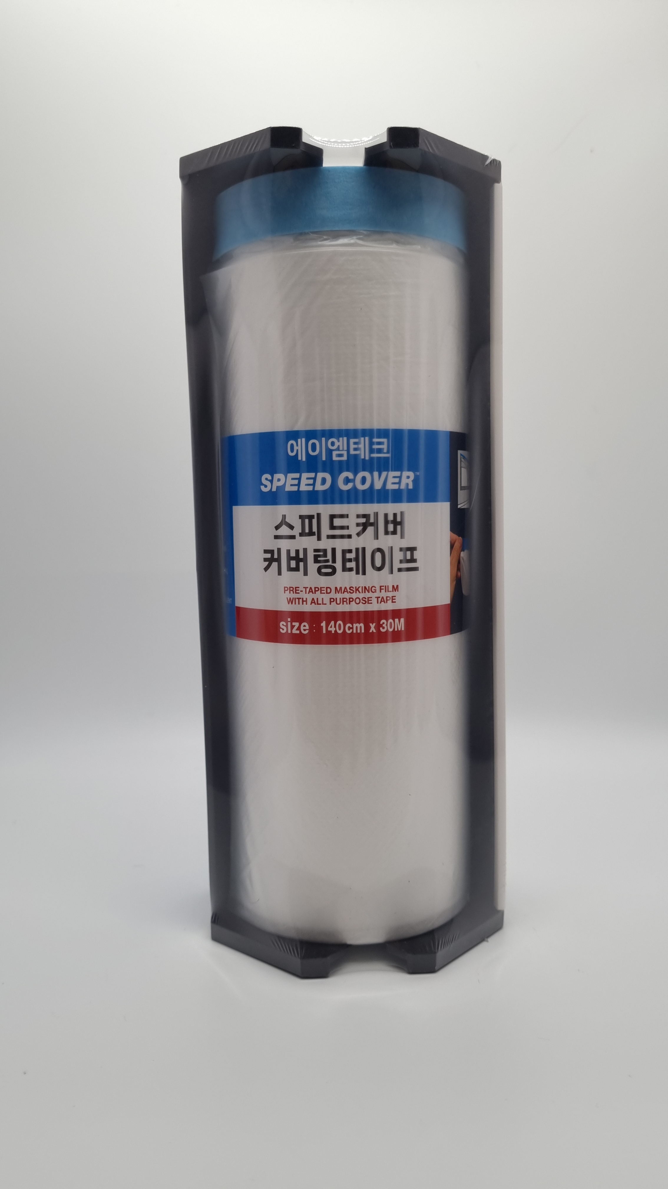 카바링 페인트 비닐 테이프 커버링테이프 디스펜서 보양작업세트(1+3) 보양 도장 - 상세 이미지 3