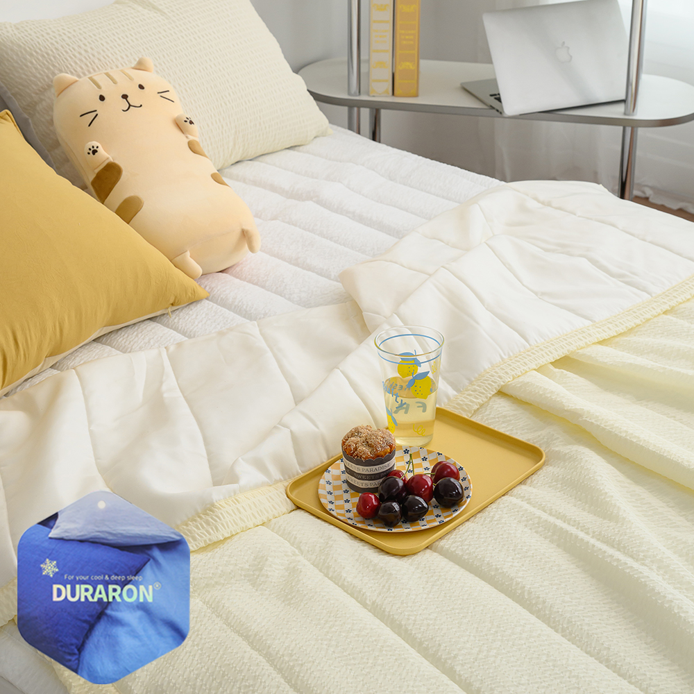 듀라론냉감 시어서커이불 슈퍼싱글침구세트 기숙사여름이불세트 SS Q