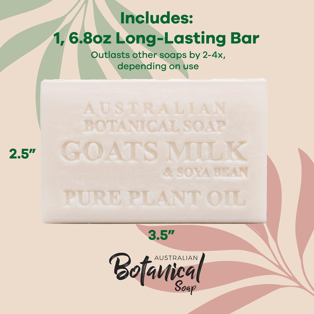 호주 식물성 비누 Goat milk 염소 우유 비누 바 시어버터 오리지널 Australian Botanical Soap - 상세 이미지 4