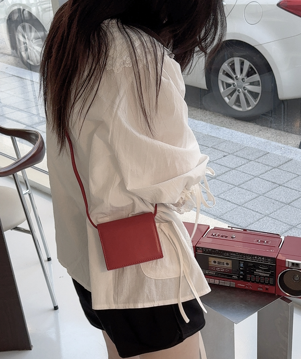[뉴모즈/벨트백] 미니 카드지갑 크로스백 상세 이미지 20