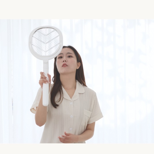 충전용 전기 모기채 충전식 파리채 바퀴벌레 회전 전기 모기채 - 상세 이미지 2