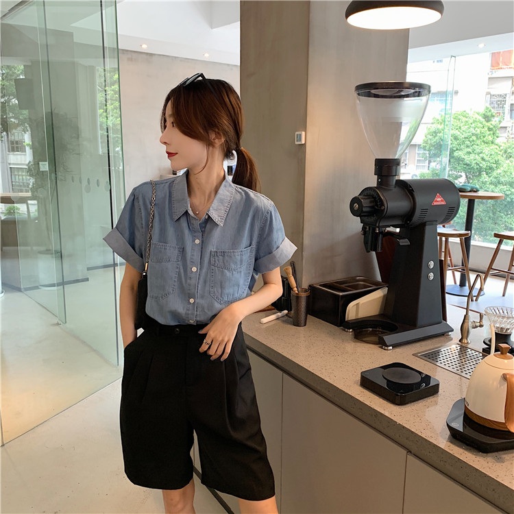 미녀와 순정남 39화 임수향 셔츠 블라우스 김지영 데님 캐주얼 의상 옷 패션 - 상세 이미지 4