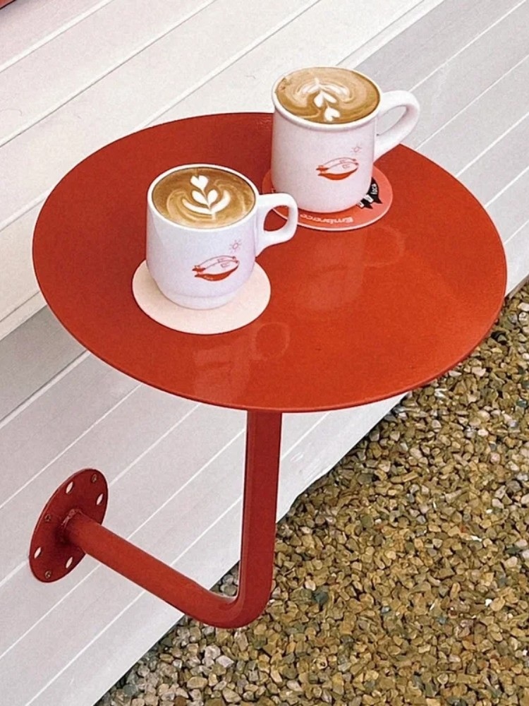 벽걸이 1인 미니 테이블 카페 원형 인테리어 식탁 업소용 심플한