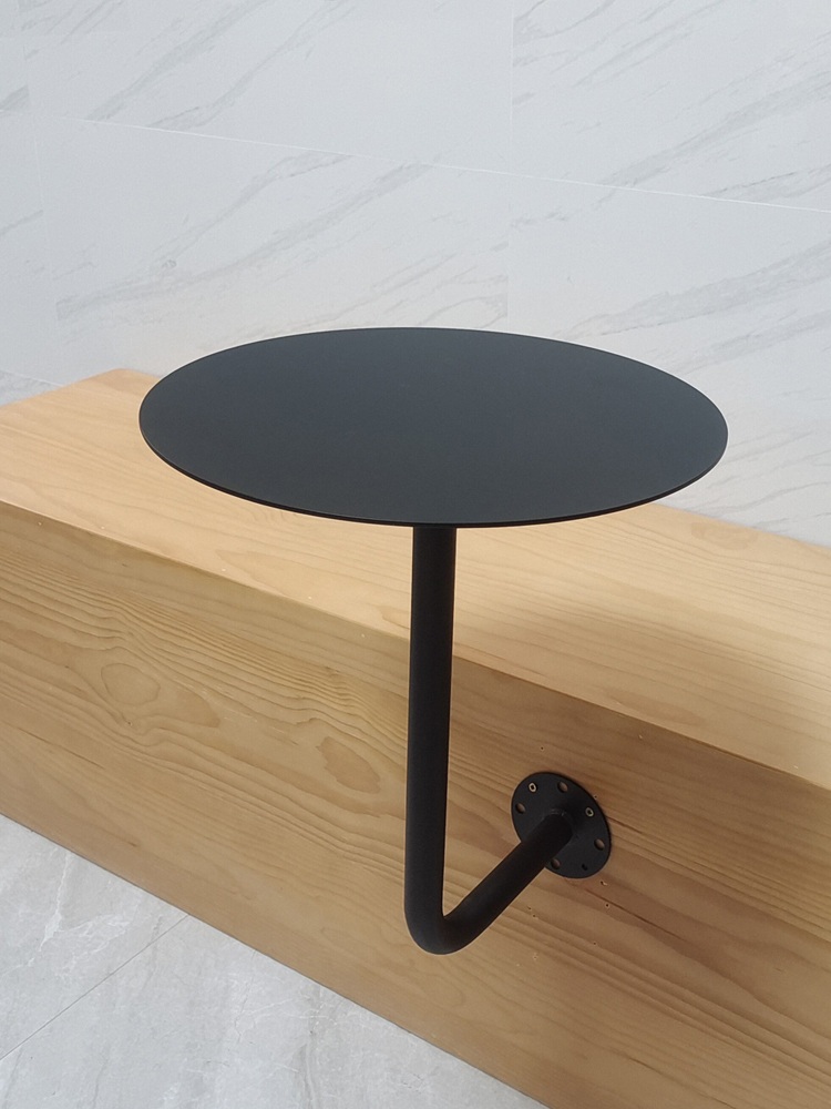 벽걸이 1인 미니 테이블 카페 원형 인테리어 식탁 업소용 심플한