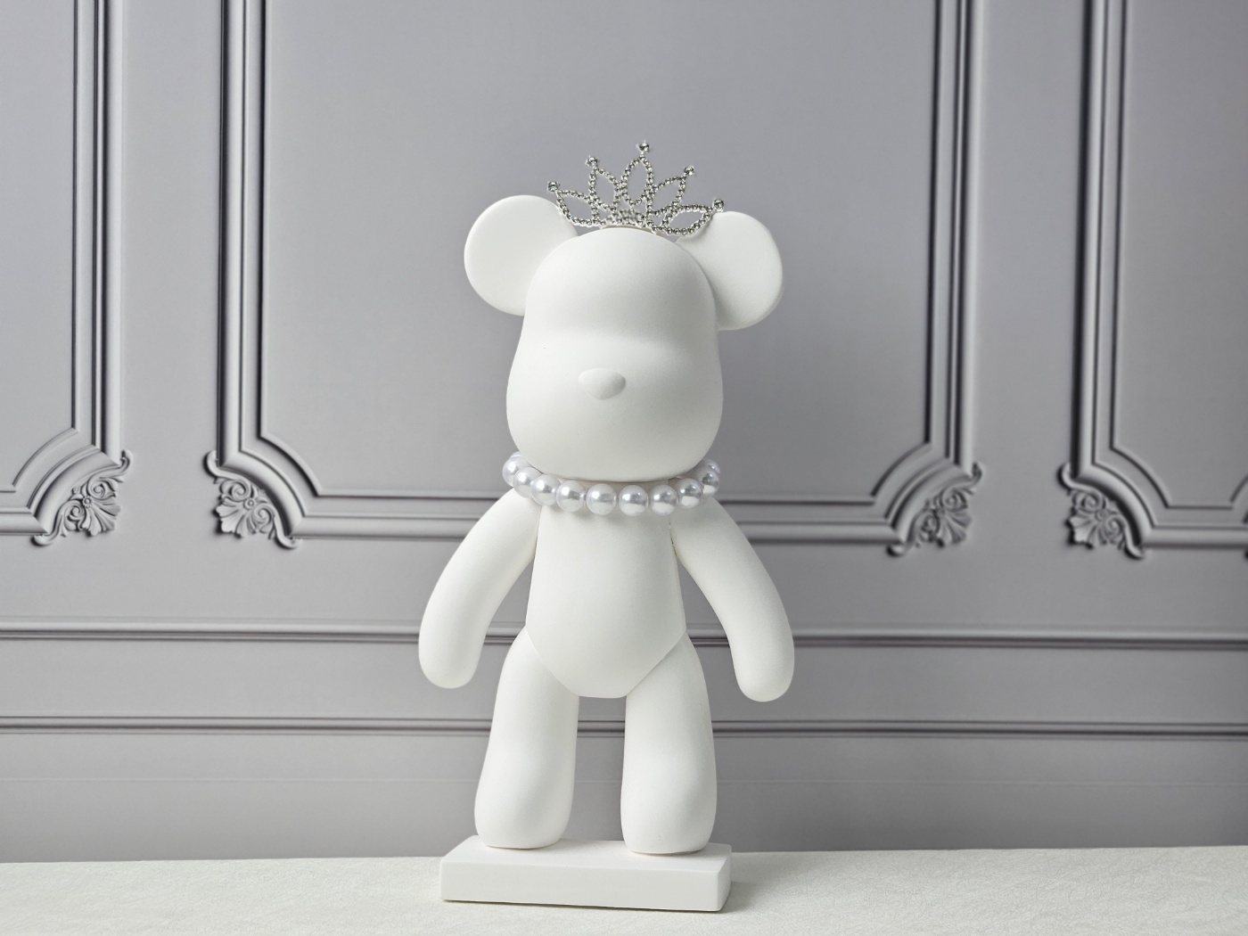 빅베어브릭 대형 베어브릭 석고 실내 방항제 인테리어소품 블루밍부케