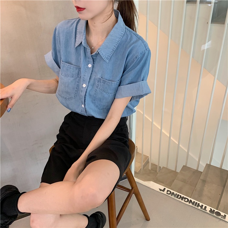 미녀와 순정남 39화 임수향 셔츠 블라우스 김지영 데님 캐주얼 의상 옷 패션 - 상세 이미지 2
