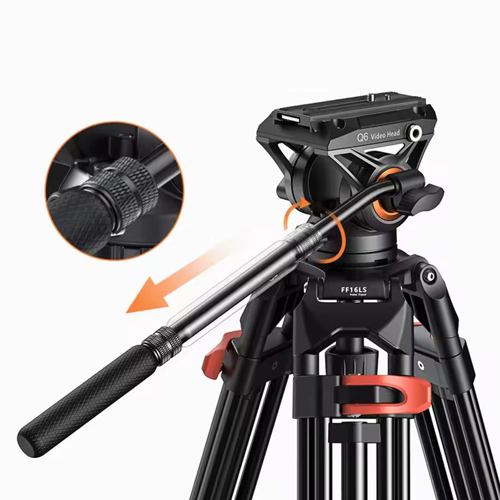카메라 DSLR 삼각대(DF16L 업그레이드 버전+Q6) 세로촬영베이스포함 DF02 세트 이미지 6